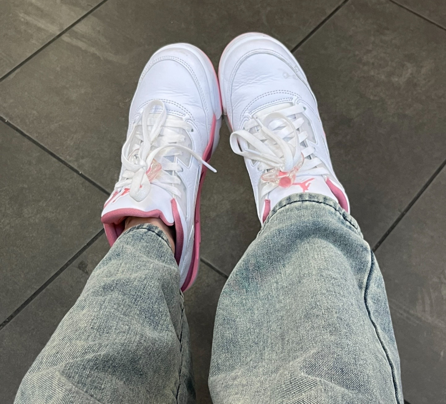 Giay Nike Air Jordan 5 Low GS ‘Desert Berry’ DX4390-116