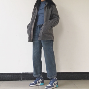 Giay Nike Air Jordan 1 Retro High 'Blue Moon' 332148-407