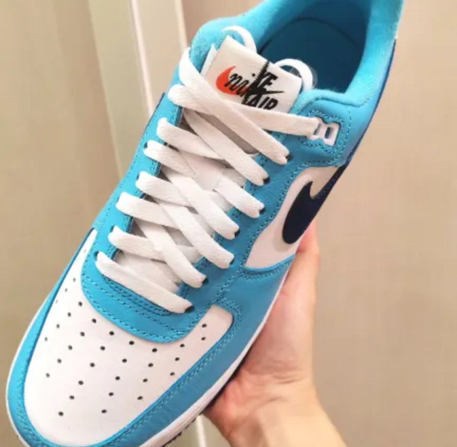 Giay Nike Air Force 1 Low Split 'Light Photo Blue' DZ2522-100