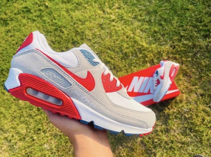 Giay Nike Air Max 90 'Athletic Club University Red' DQ8235-001