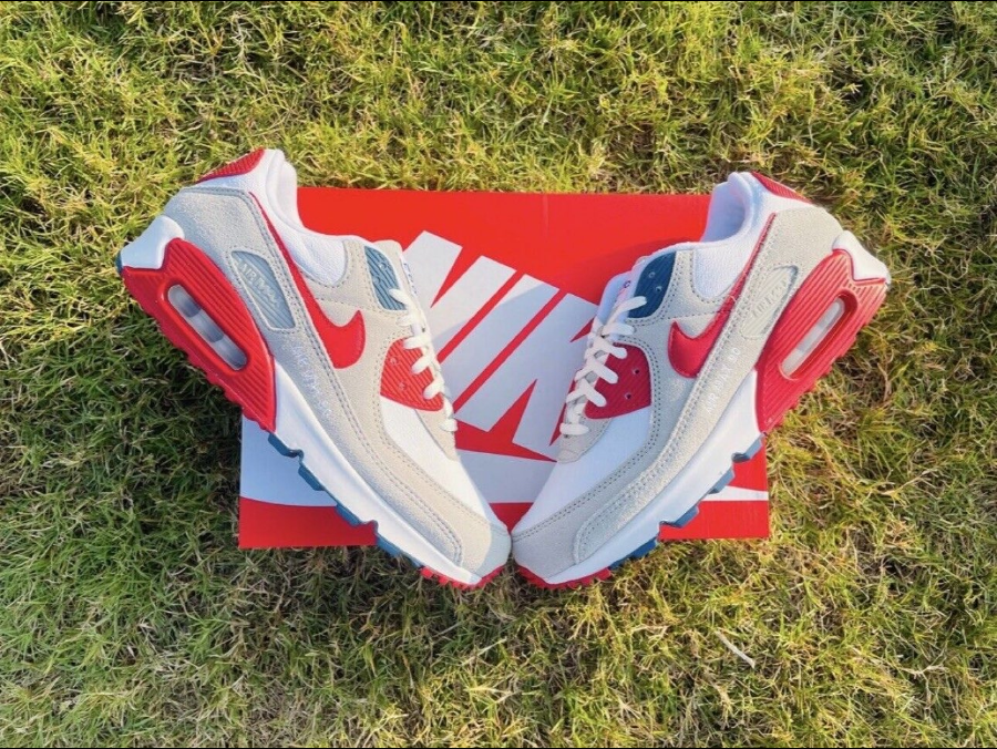 Giay Nike Air Max 90 'Athletic Club University Red' DQ8235-001