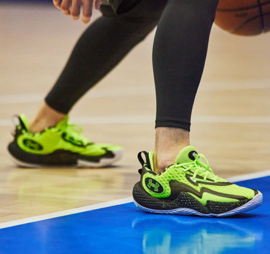 Giay Under Armour Spawn 5 'Let's 3 Green' 3026892-001