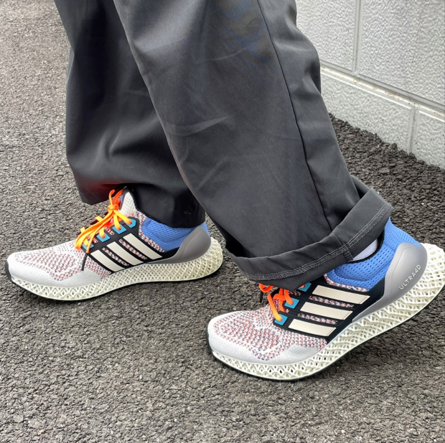 Alternative view of Giày Adidas Ultra 4D x Rich Mnisi 'Pride Chalk Blue Fusion' HP9735