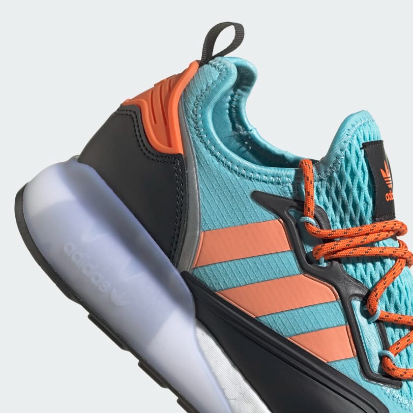 Giay Adidas ZX 2K Boost 'Light Aqua Easy Orange' FZ0217