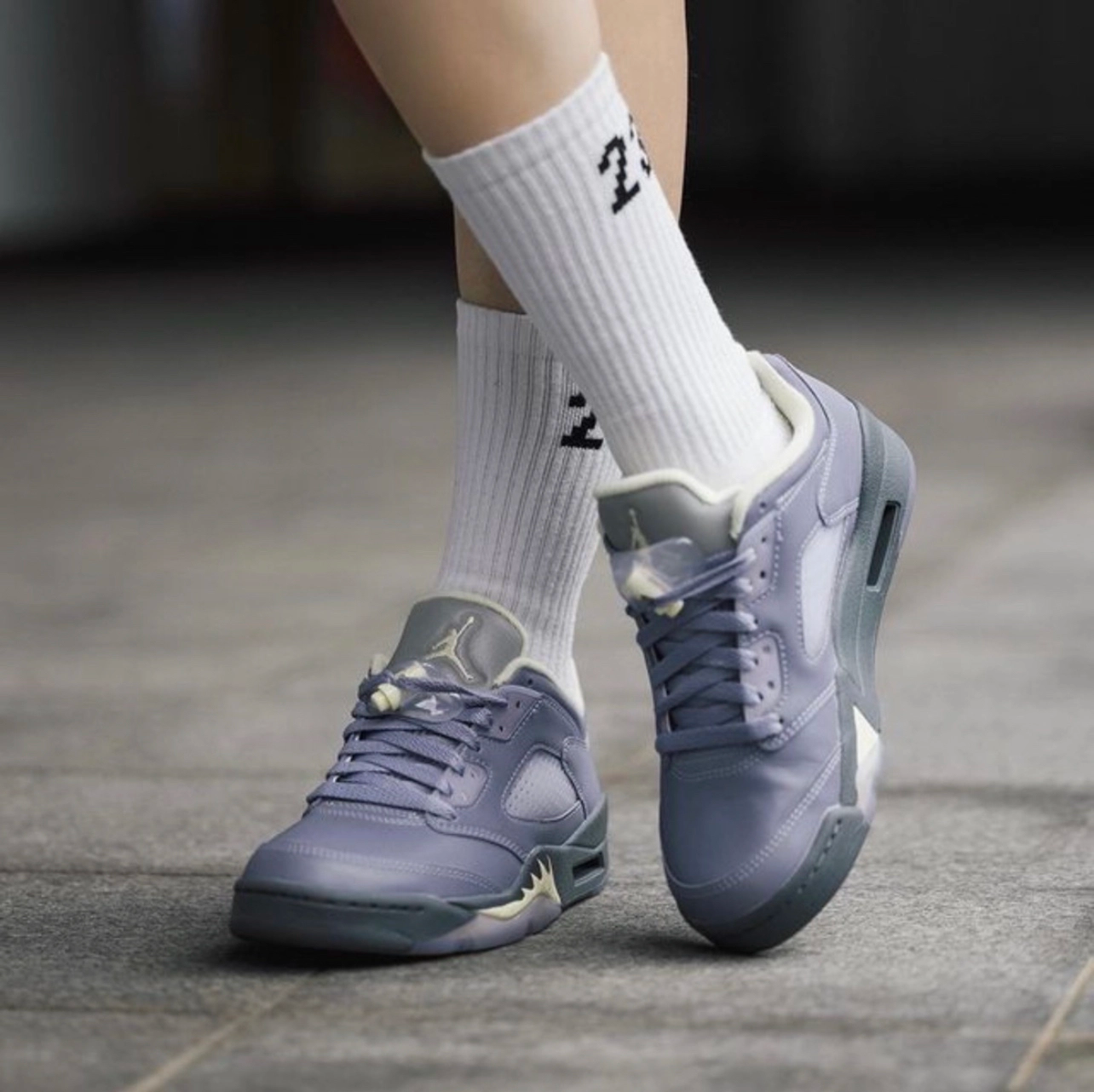 Giay Nike Air Jordan 5 Retro Low 'Indigo Haze' FJ4563-500