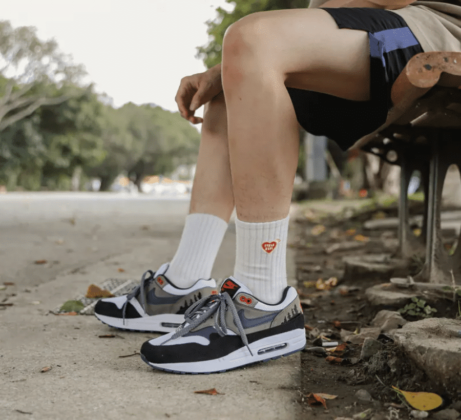 Giày Nike Air Max 1 PRM 'Slate Blue' FJ0698-100 - Ảnh 4