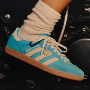 Giay Adidas Sporty & Rich x Samba OG 'Blue Rush' IE6975
