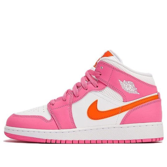 Giay Nike Air Jordan 1 Mid 'Pinksicle Safety Orange' DX3240-681