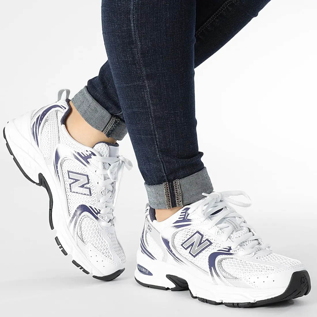 Giay New Balance 530 'White Navy' MR530BA
