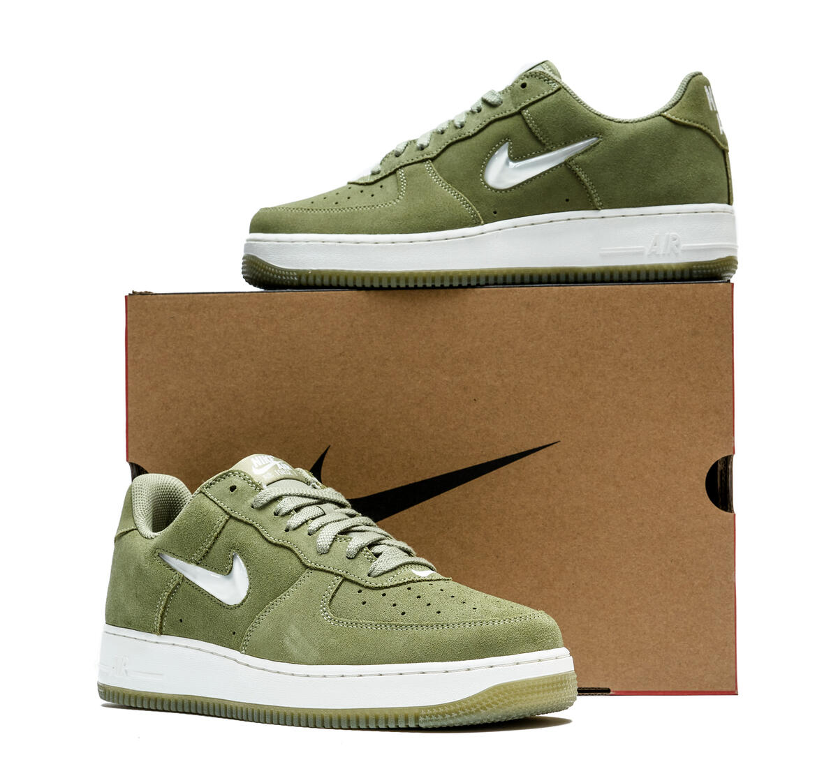 Giay Nike Air Force 1 Low Jewel 'Oil Green' DV0785-300