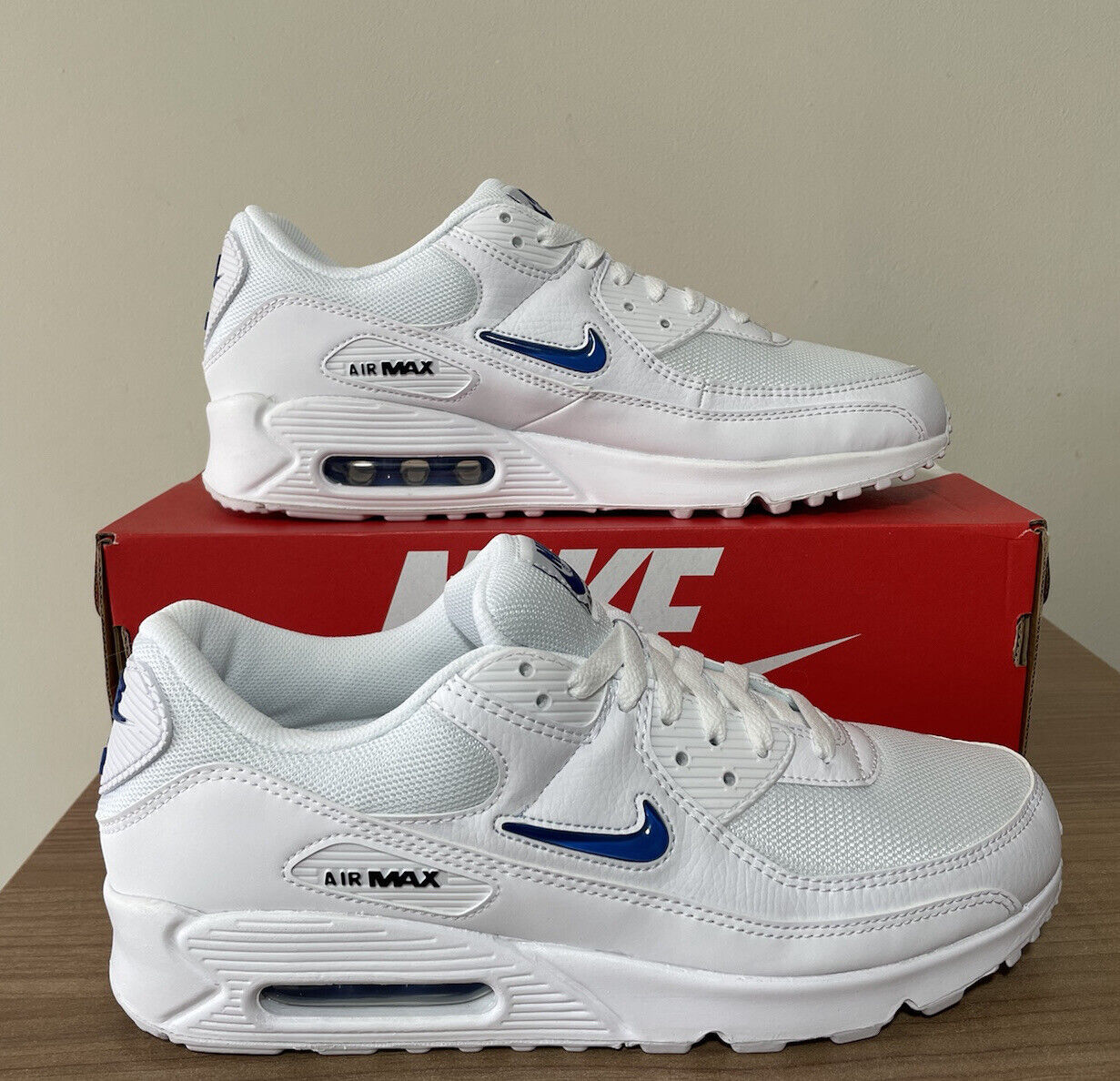 Giay Nike Air Max 90 'Jewel White Game Royal' DV3503-100