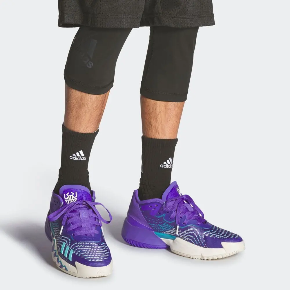 Giay Adidas DON Issue 4 'Throwback Utah Jazz' HR0710