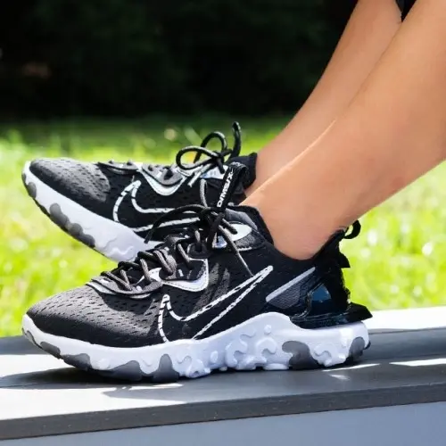 Giay Nike NSW React Vision Essential 'Black White' CW0730-001