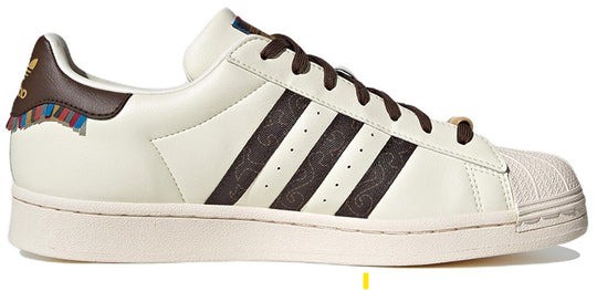 Giay Adidas Originals Superstar 'Cream White Brown' GY2524