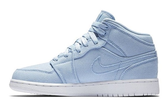 Giay Nike Air Jordan 1 Mid 'Easter Blue' 554725-425