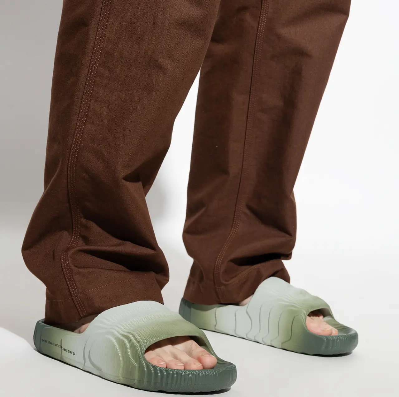 Dep Adidas Adilette 22 'Silver Green' IG7494
