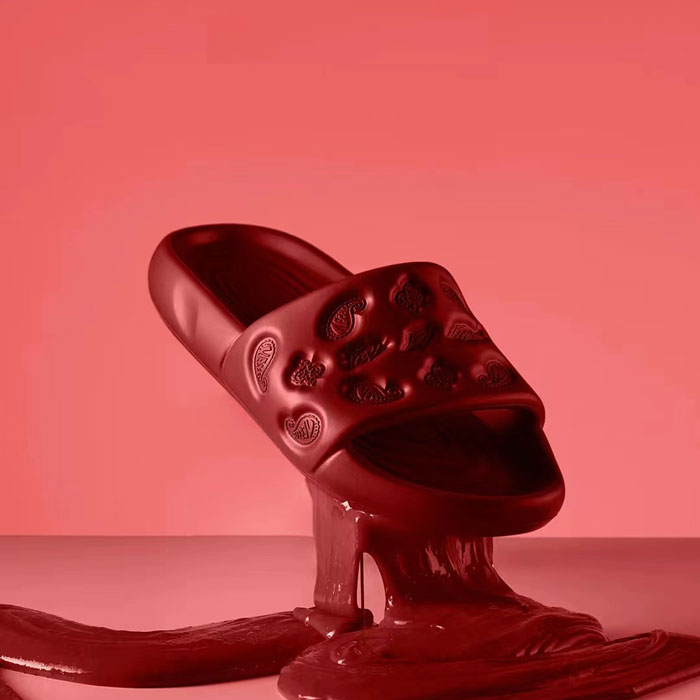 Dep xVESSEL Slides 'Paisley Red'