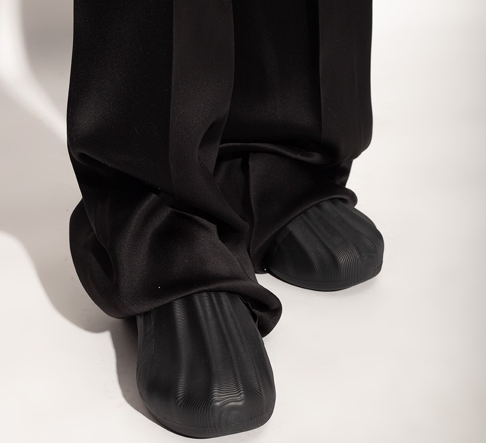 Giay Adidas AdiFOM Superstar 'Triple Black' GZ2619