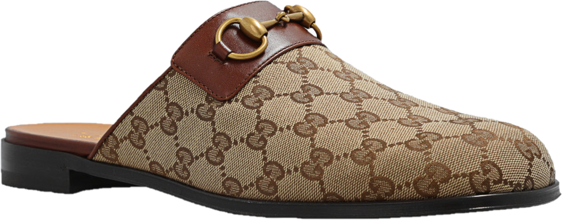 Dep Gucci GG Horsebit Slipper 'Ebony' 719749-FAA0U-9768