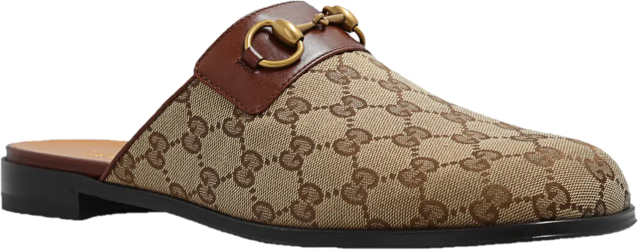 Dep Gucci GG Horsebit Slipper 'Ebony' 719749-FAA0U-9768