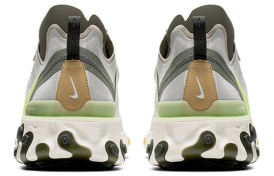 Giay Nike React Element 55 'Spruce Volt' BQ6166-009