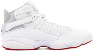 Giay Nike Air Jordan 6 Rings 'White Red' 322992-116