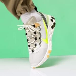 Giay Nike React Element 55 'Spruce Volt' BQ6166-009