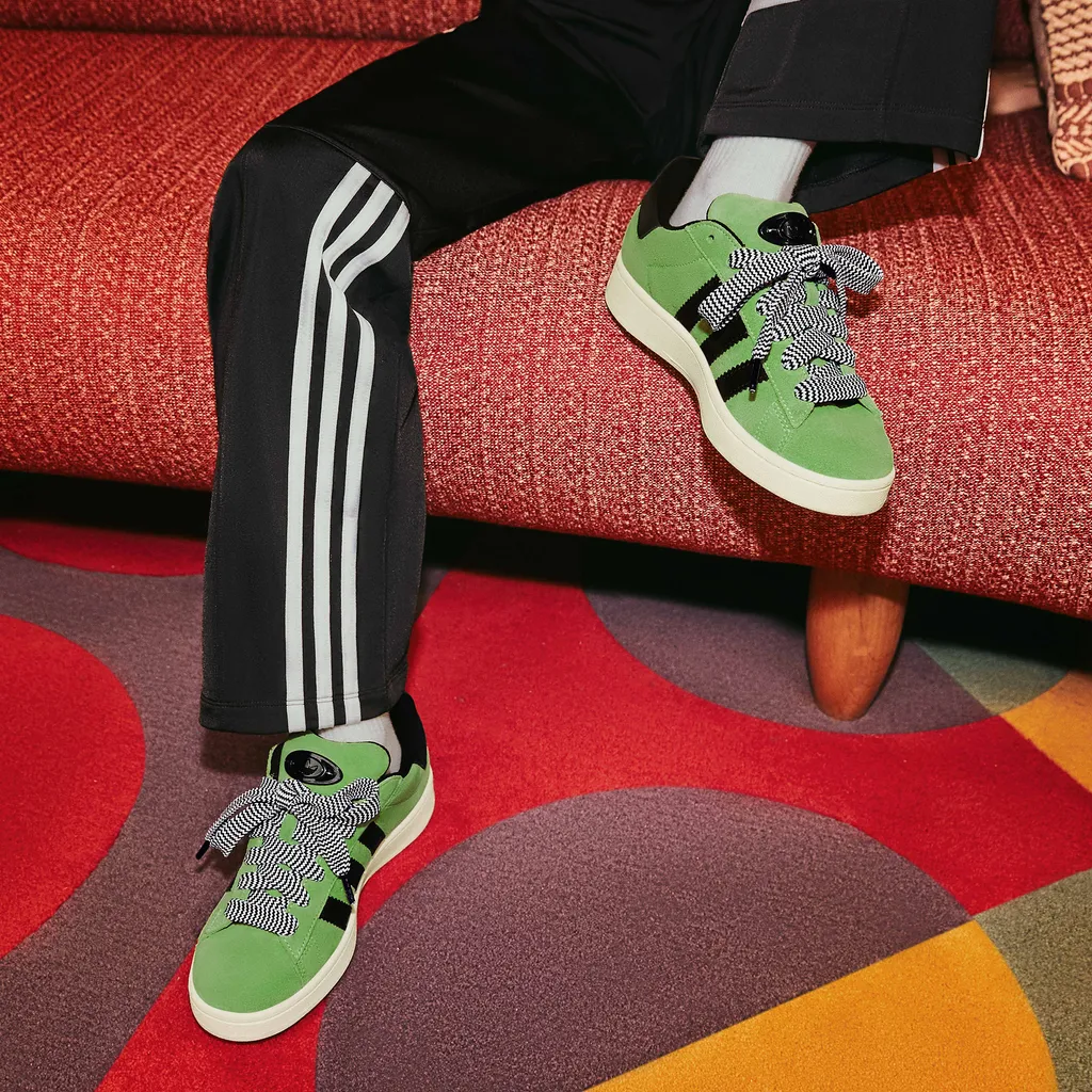 Giay Adidas Campus 00s ‘Solar Green Black’ HQ4409
