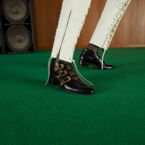 Giay Gucci Lace-up 'Black Leather'‎ 699103-06F00-1000