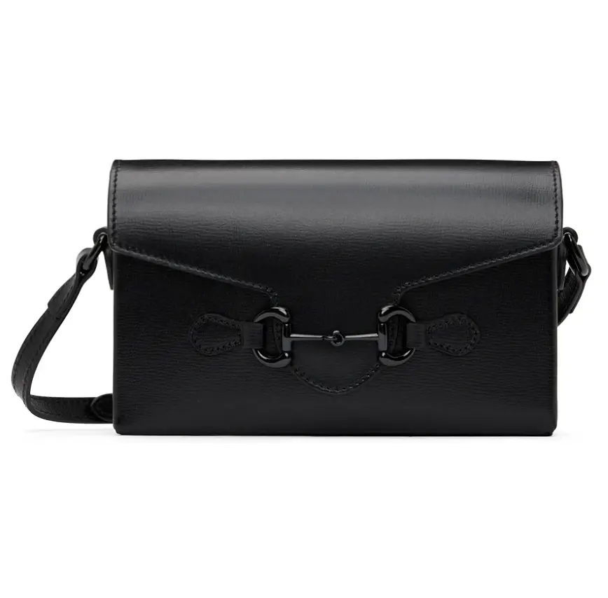 Tui Gucci Mini Horsebit 1955 'Black' 699296-1DB0G-1000