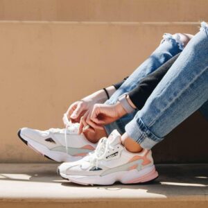 Giay Adidas Falcon Running 'White' EE4149