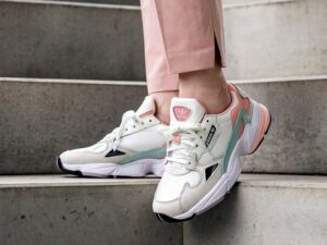 Giay Adidas Falcon Running 'White' EE4149