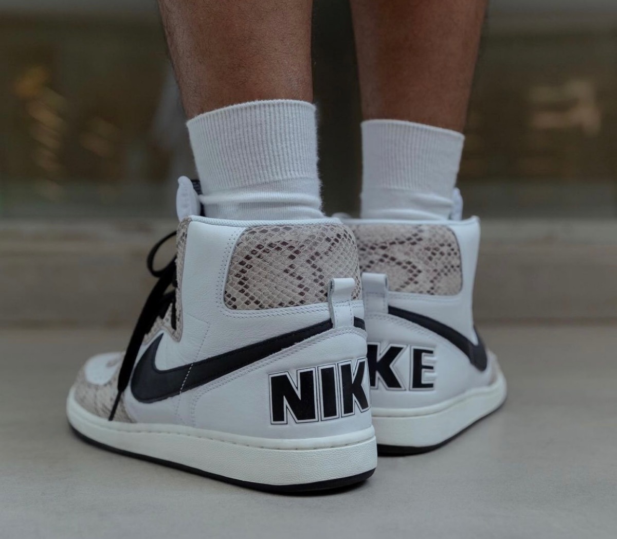 Giay Nike Terminator High 'Cocoa Snake' FB1318-100