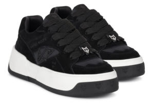 Giay Naked Wolfe Crash Cow Suede 'Black'