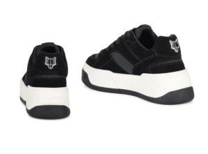 Giay Naked Wolfe Crash Cow Suede 'Black'