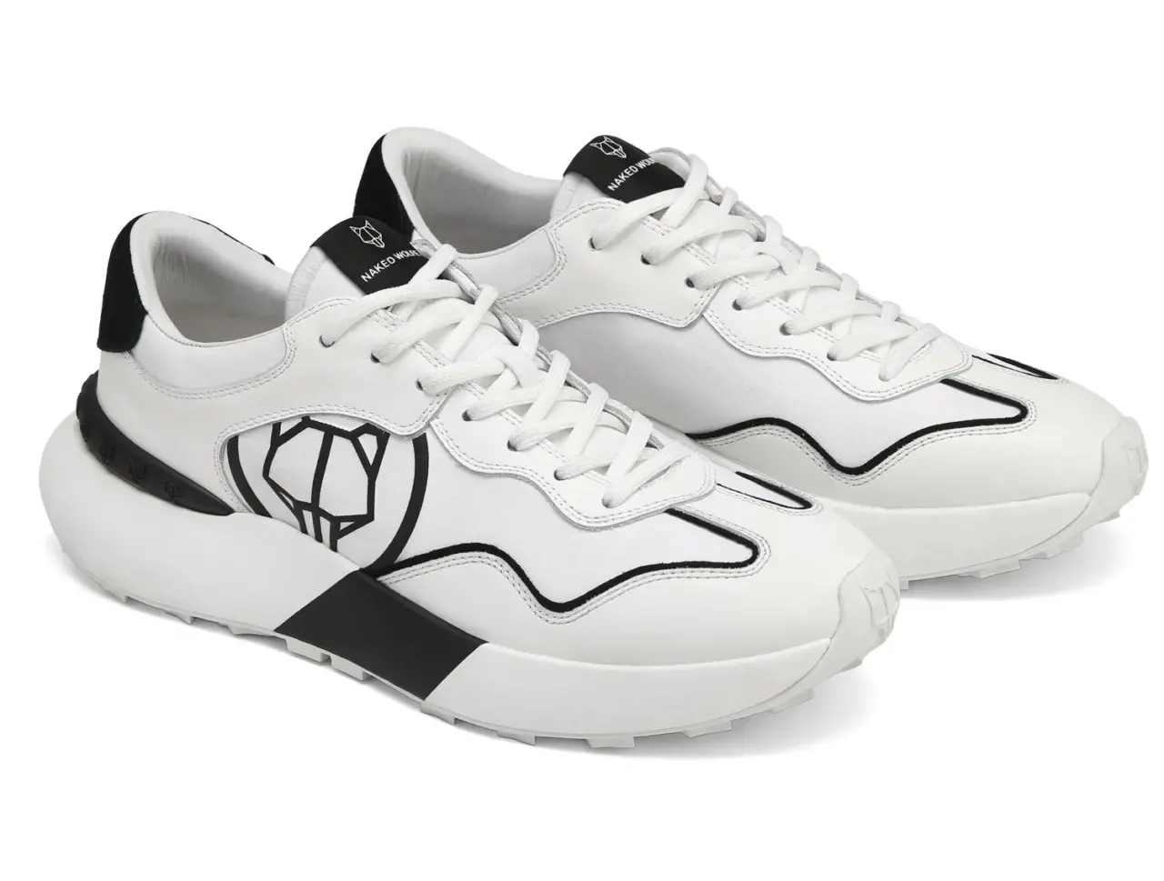 Giay Naked Wolfe Drought 'White Black'