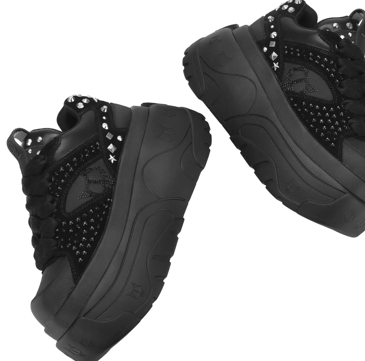 Giay Naked Wolfe Fantasy 'Black Diamonds'