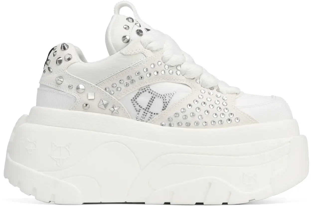 Giay Naked Wolfe Fantasy 'White Diamonds'