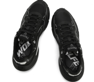 Giay Naked Wolfe Fizz 'Black Mesh'