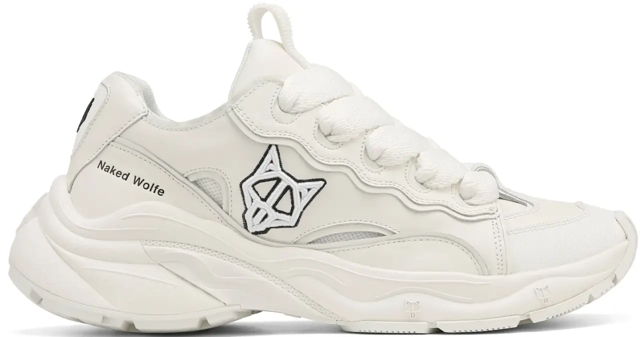 Giay Naked Wolfe Flip 'White Cow Leather'