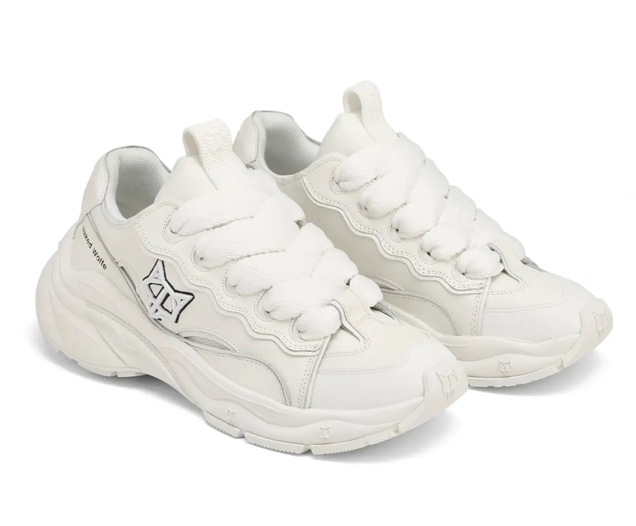 Giay Naked Wolfe Flip 'White Cow Leather'