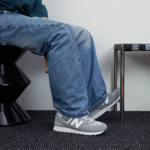 Giay New Balance 574 'Grey White' U574FGR