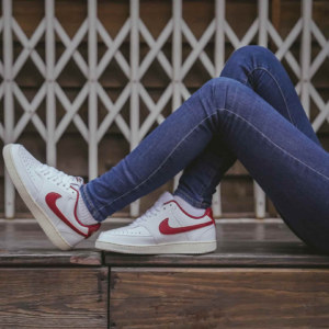 Giay Nike Court Vision 'White Red Gold' DH3158-106