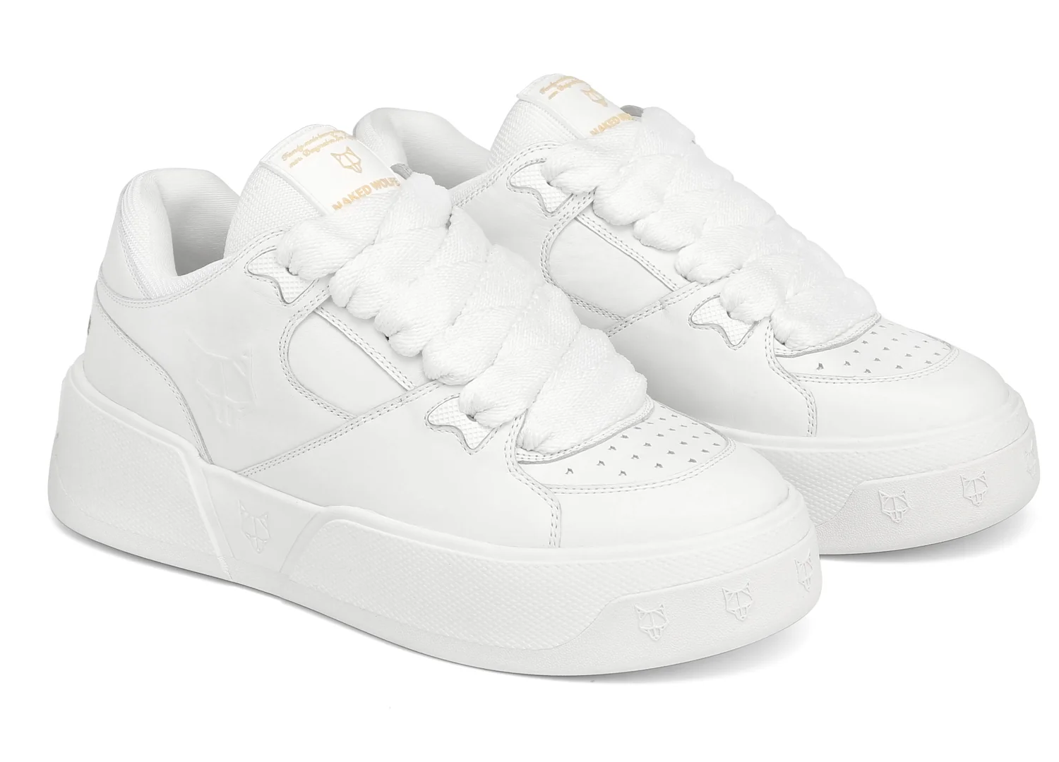 Giay Naked Wolfe Kicky 'White'