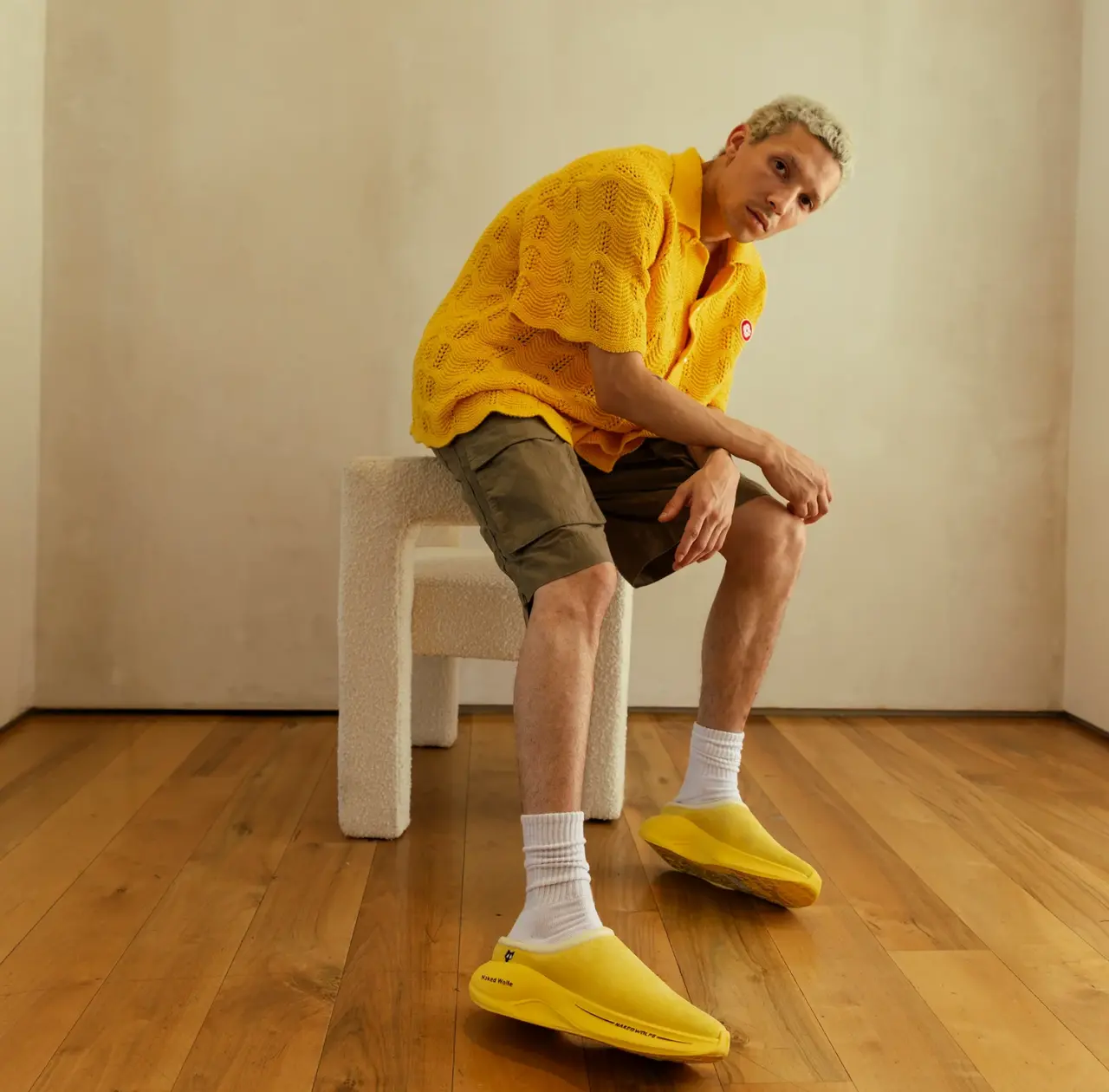 Giay Naked Wolfe Dawn 'Yellow Suede'