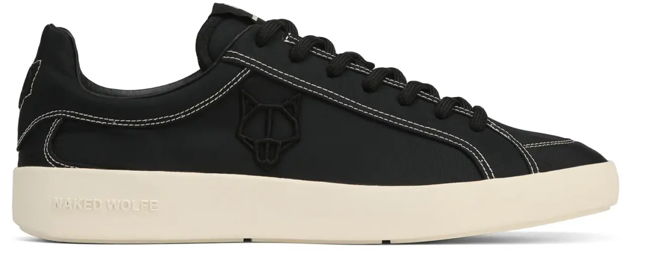 Giay Naked Wolfe Portofino 'Black Nylon'