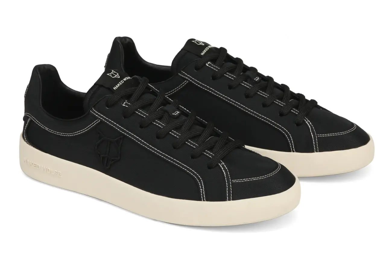 Giay Naked Wolfe Portofino 'Black Nylon'