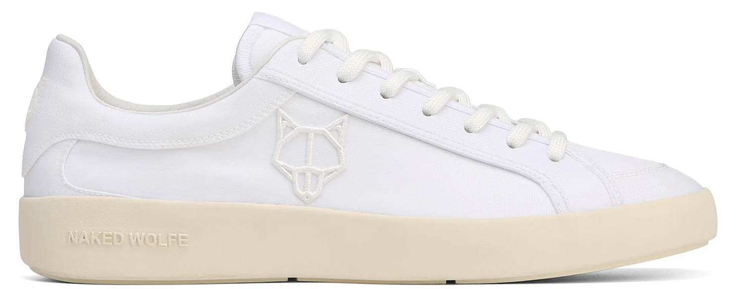 Giay Naked Wolfe Portofino 'White Nylon'