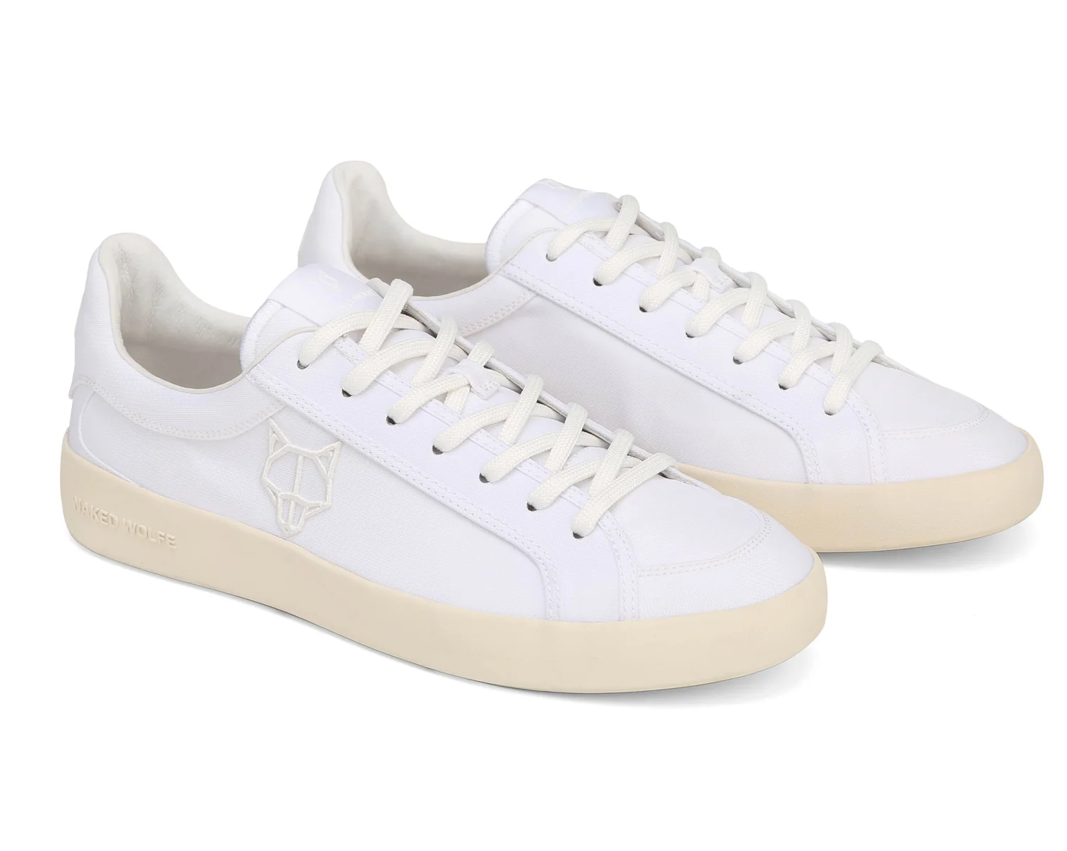 Giay Naked Wolfe Portofino 'White Nylon'