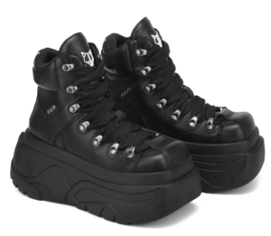 Giay Naked Wolfe Radiant 'Black Leather'